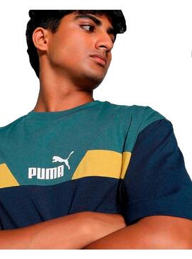 Camiseta Hombre Puma Power Azul