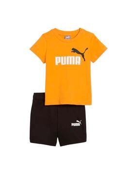 Conjunto Niño/a Puma Minicats Mostaza