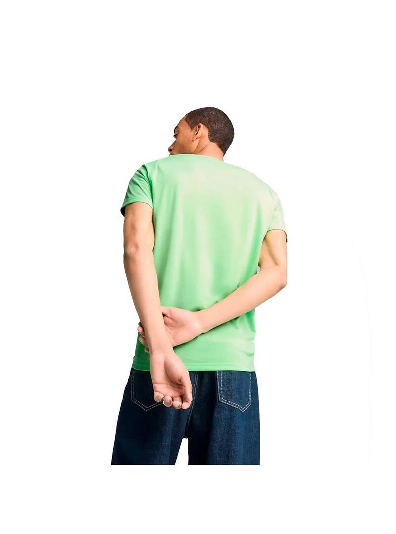 Camiseta Hombre Puma Evostripe Verde