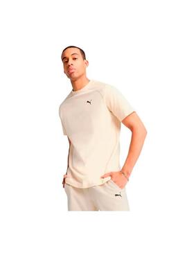 Camiseta Hombre Puma Tech Beige