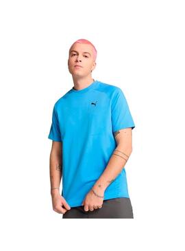 Camiseta Hombre Puma Tech Azul