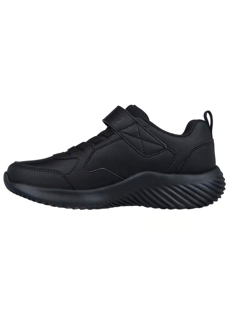 Zapatilla Junior Skechers Bounder Power Negro