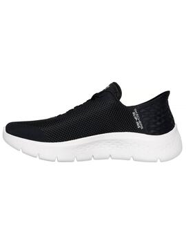 Zapatilla Mujer Skechers Go Walk Flex Negro/Blanco