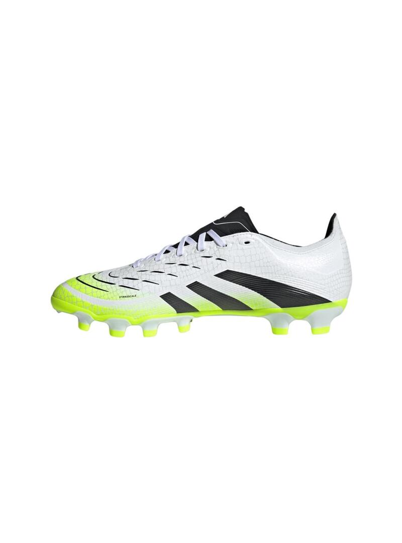 Bota Futbol Hombre adidas Predator League Blanca Fluor