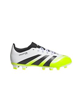 Bota Fútbol Junior adidas Predator FG/MG Blanco
