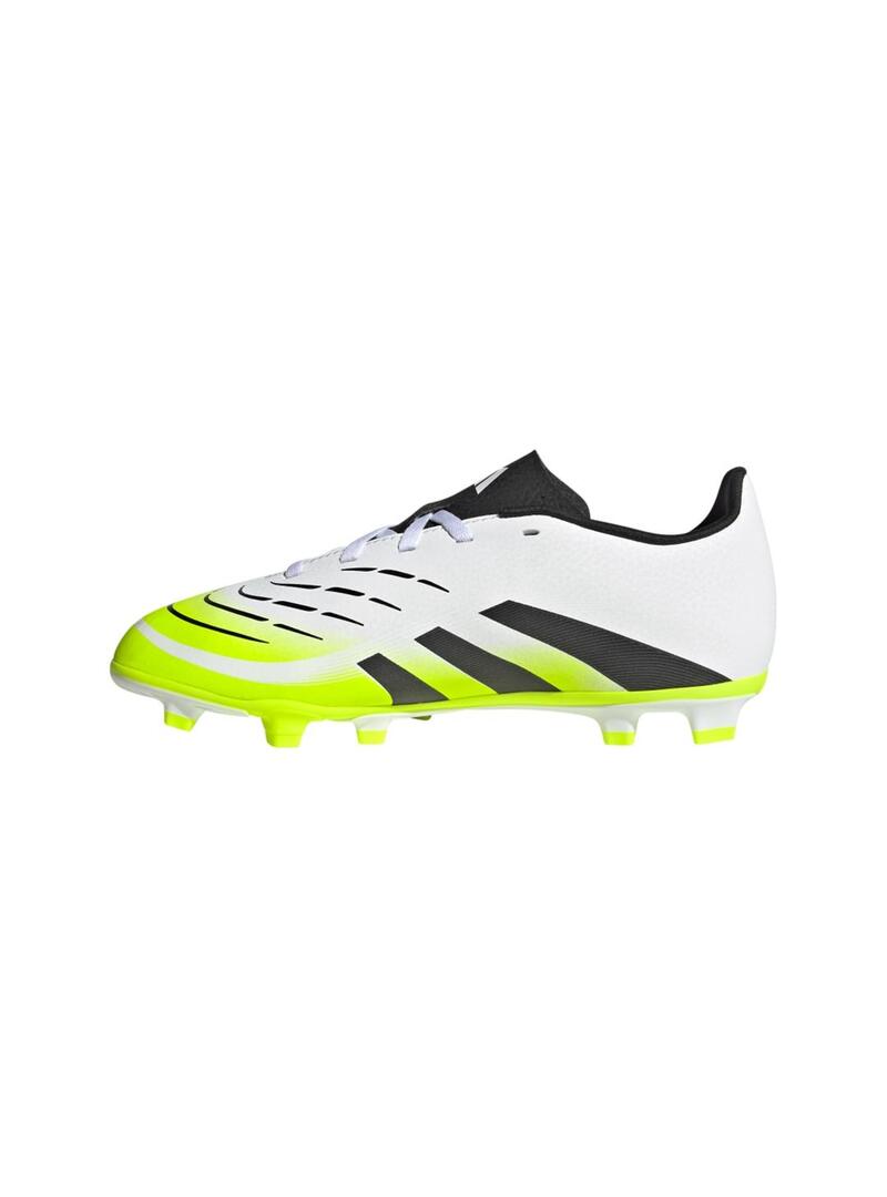 Bota Fútbol Junior adidas Predator FG/MG Blanco