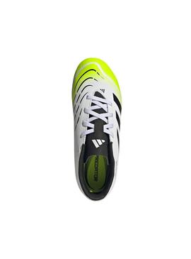 Bota Fútbol Junior adidas Predator FG/MG Blanco
