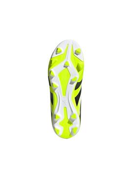 Bota Fútbol Junior adidas Predator FG/MG Blanco