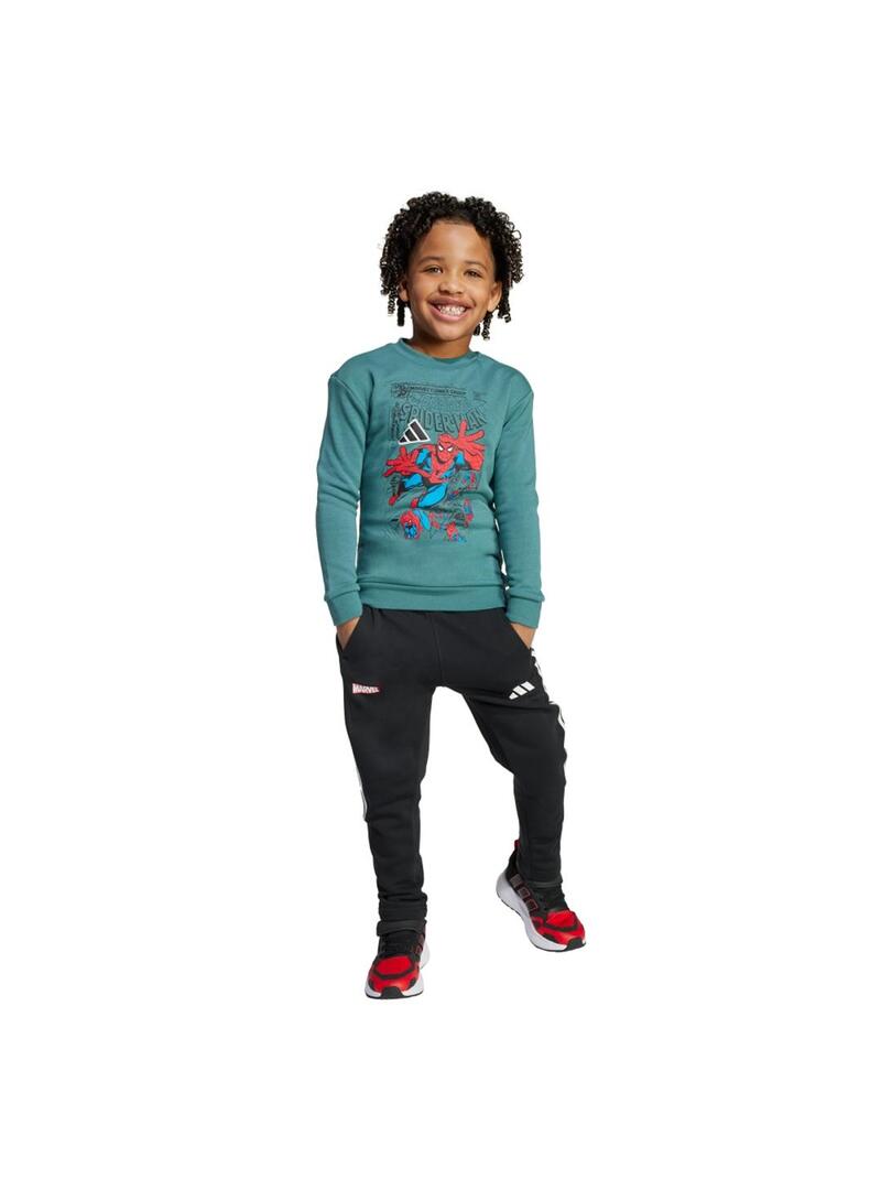 Chandal Junior adidas Marvel Verde