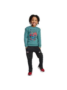 Chandal Junior adidas Marvel Verde