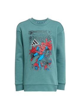Chandal Junior adidas Marvel Verde