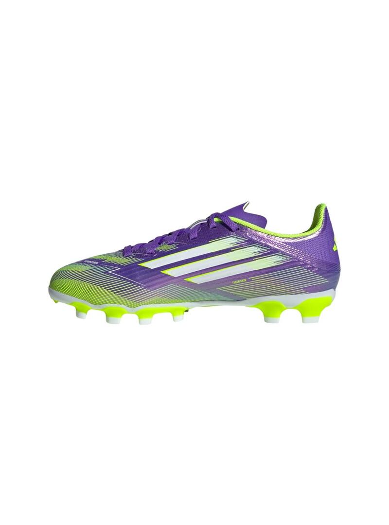 Bota Fútbol Junior adidas F50 League MG Morado
