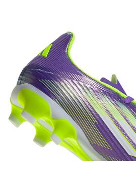 Bota Fútbol Junior adidas F50 League MG Morado