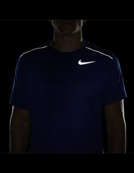 Camiseta Hombre Nike Dry-FIT Miler top Azul Royal