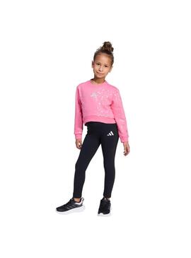 Conjunto Niña adidas Glam Set Rosa/Negro