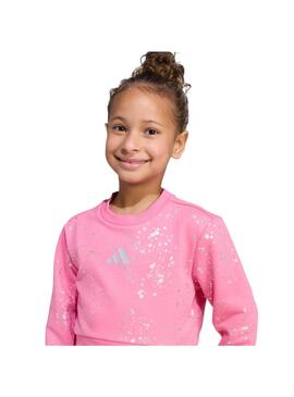 Conjunto Niña adidas Glam Set Rosa/Negro