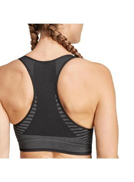 Sujetador Deportivo Mujer adidas Arknt Negro