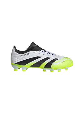 Bota Futbol Niño/a adidas Predator MG BLanca Fluor