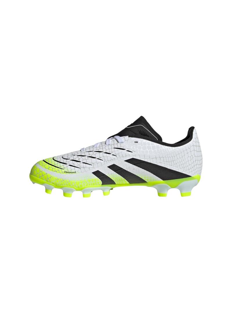 Bota Futbol Niño/a adidas Predator MG BLanca Fluor