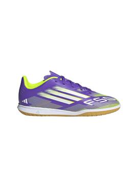 Bota Sala Niño adidas F50 Club In J Morada