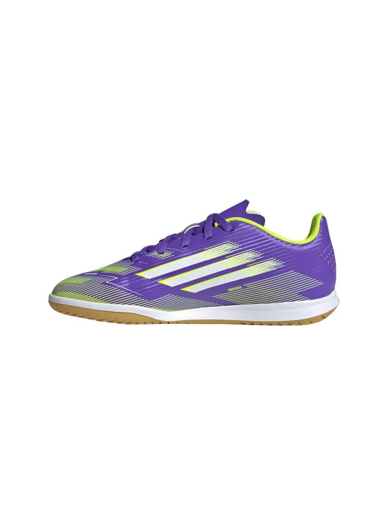 Bota Sala Niño adidas F50 Club In J Morada