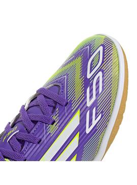 Bota Sala Niño adidas F50 Club In J Morada