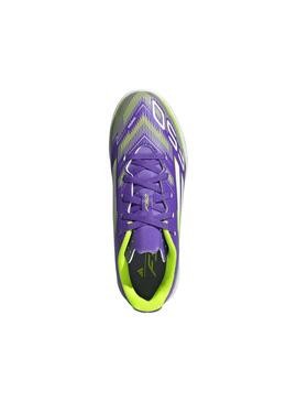 Bota Sala Niño adidas F50 Club In J Morada