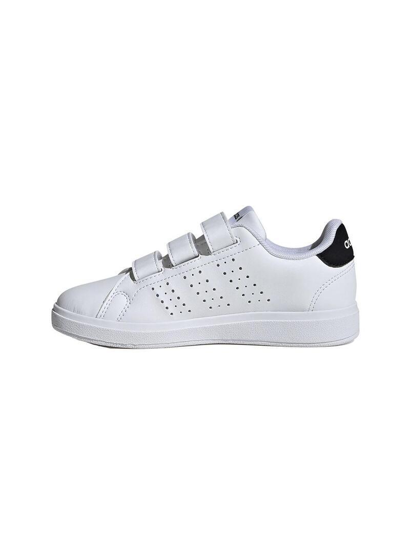 Zapatilla Niño/a adidas Advantage Base 2.0 Blanca Negra