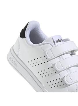 Zapatilla Niño/a adidas Advantage Base 2.0 Blanca Negra