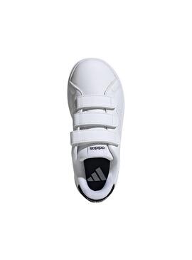 Zapatilla Niño/a adidas Advantage Base 2.0 Blanca Negra