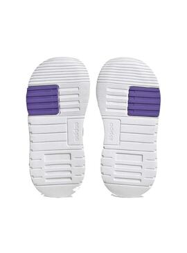 Zapatilla Niñ@ adidas Racer Tr21 Blanca Morada