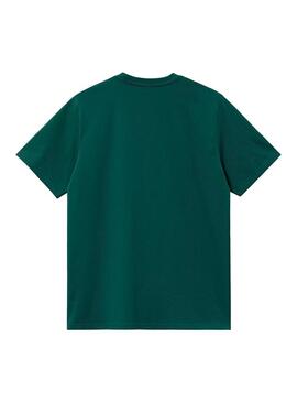 Camiseta Hombre Carhartt WIP Chase Verde
