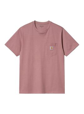 Camiseta Hombre Carhartt WIP Pocket Granate