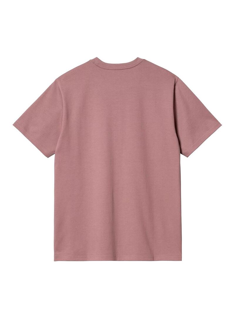 Camiseta Hombre Carhartt WIP Pocket Granate