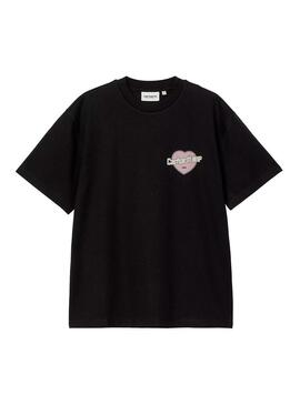 Camiseta Mujer Carhartt WIP Growth Negra