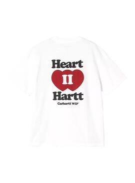 Camiseta Mujer Carhartt WIP Heart II Blanca