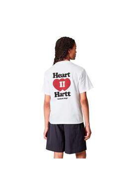 Camiseta Mujer Carhartt WIP Heart II Blanca