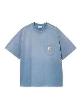 Camiseta Hombre Carhartt WIP Hudson Azul