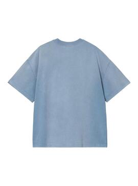 Camiseta Hombre Carhartt WIP Hudson Azul