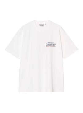 Camiseta Hombre Carhartt WIP Arcan Blanca