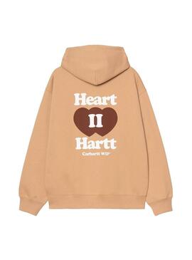 Sudadera Hombre Carhartt WIP Heart II Marron