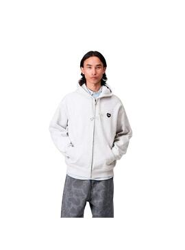 Sudadera Hombre Carhartt WIP Heart II Gris