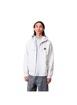 Sudadera Hombre Carhartt WIP Heart II Gris