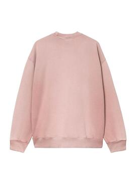 Sudadera Hombre Carhartt WIP Hudson Rosado
