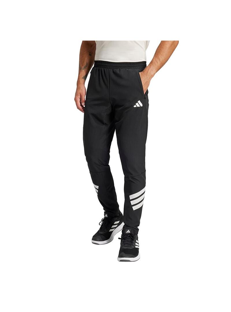 Pantalon Hombre adidas Gym 3S Negro