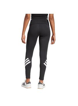 Malla Mujer adidas Fi 3s Negro/Blanco
