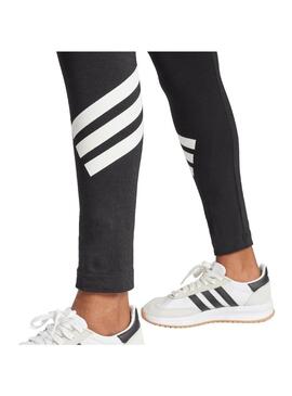 Malla Mujer adidas Fi 3s Negro/Blanco