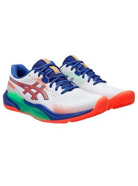 Zapatilla Hombre Asics Gel-Challenger 15 Padel Blanca