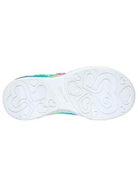 Zapatilla Niña Skechers Infinite Rosa Plata