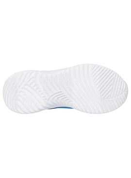 Zapatilla Niña Skechers Bounder Azul Rosa